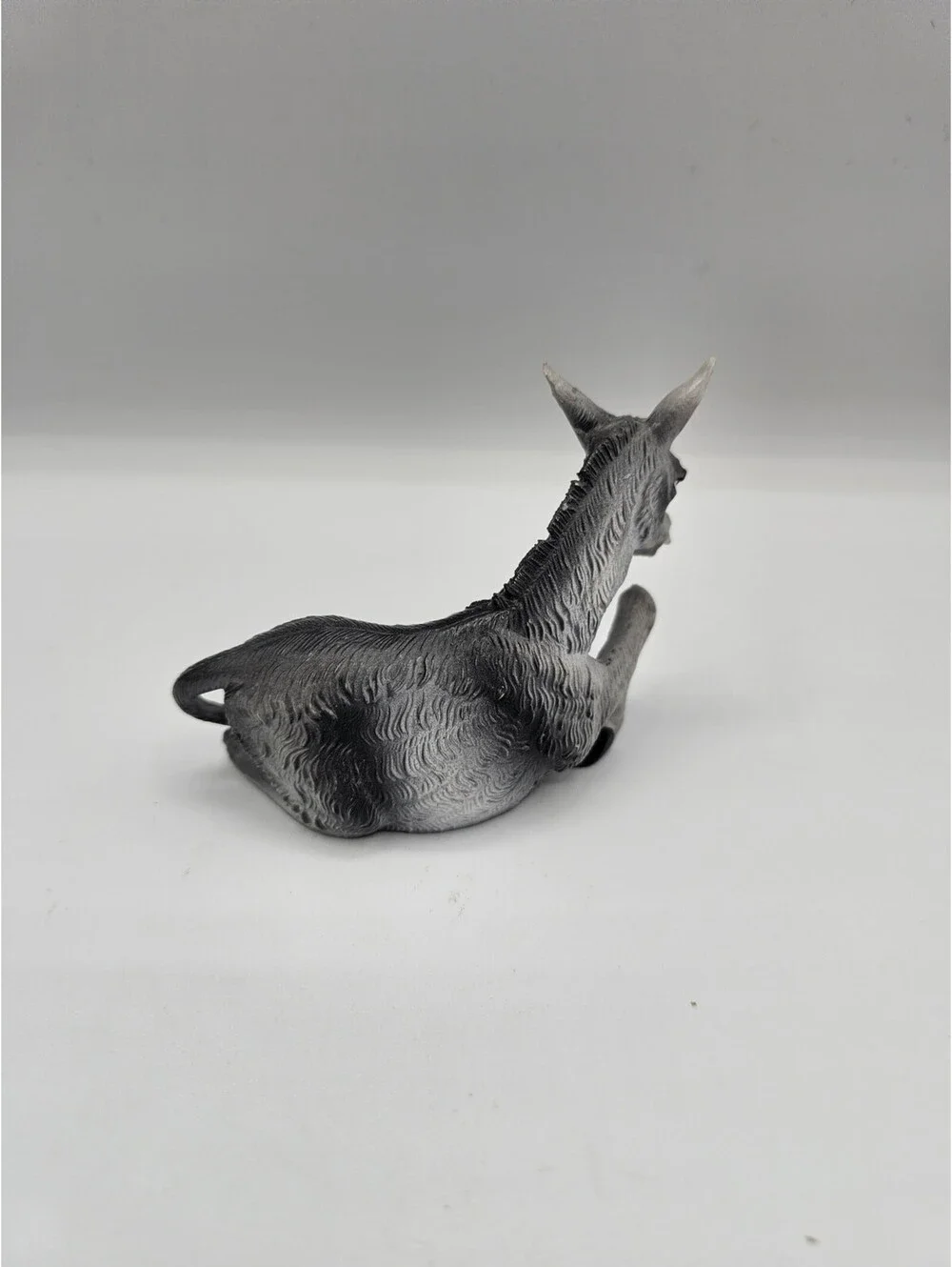Vintage 1960s Resin Christmas Nativity Figure Donkey Animal Fontanini